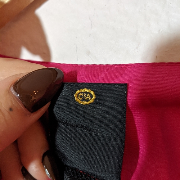 VTG 80s Pink Jacquard Blouse by Golden Gate - Picture 11 of 16